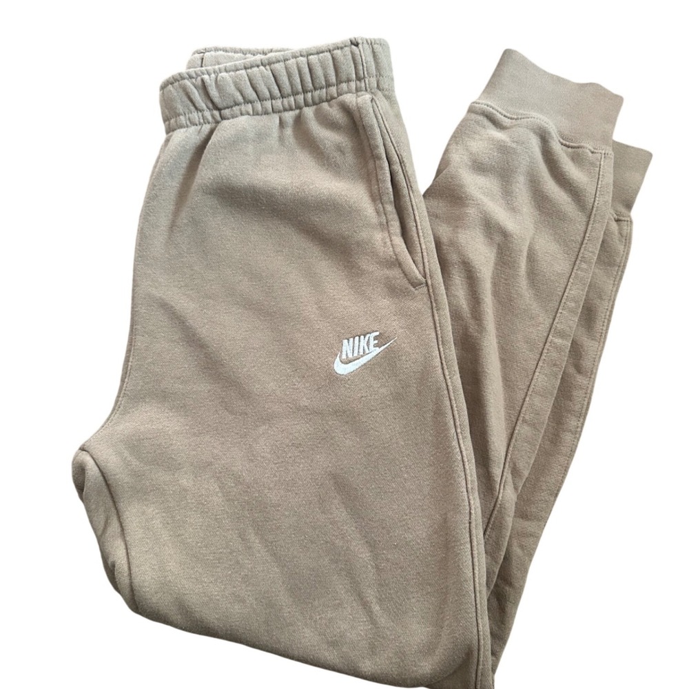 Nike joggers, Women's small, Tan/Khaki